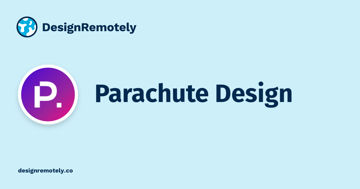Remote Design Jobs at Parachute Design DesignRemotely